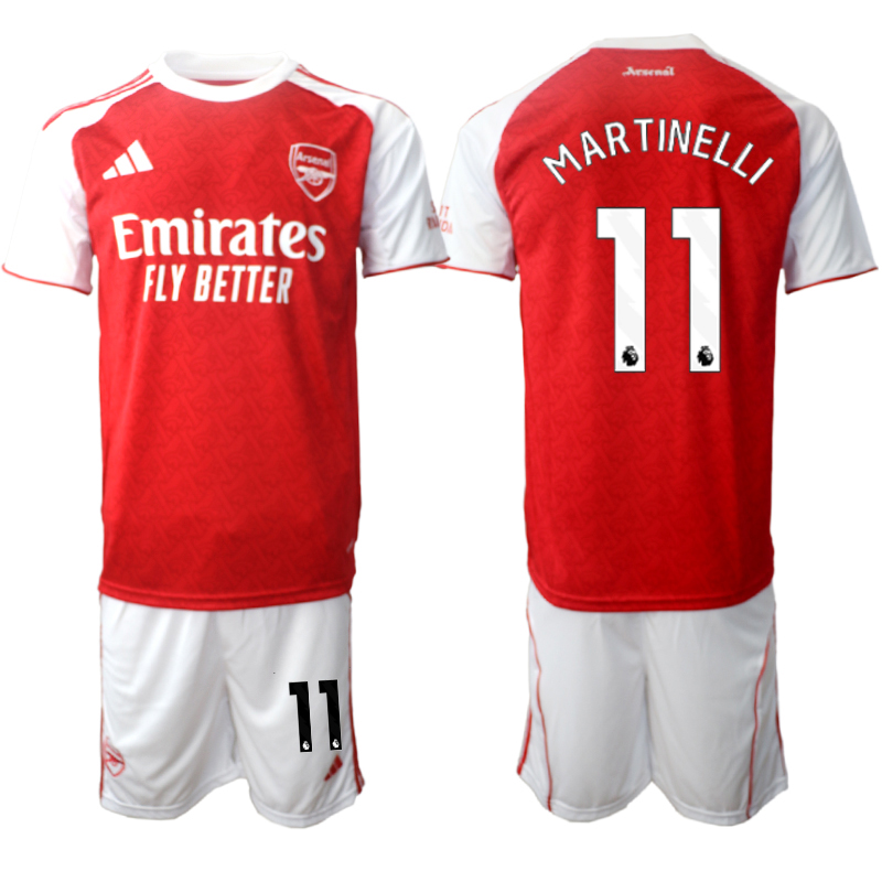 Men 2025-2026 Club Arsenal home red #11 Soccer Jersey 01->arsenal jersey->Soccer Club Jersey